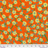Fabric FreeSpirit Orange Mayflower Kaffe Fassett Collective August 2026 by the Quarter Yard PWBM106.ORANGE