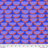 Fabric FreeSpirit Blue Segments Kaffe Fassett Collective August 2026 by the Quarter Yard PWBM107.BLUE