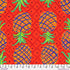Fabric FreeSpirit Red Upside Down Kaffe Fassett Collective August 2026 by the Quarter Yard PWBM108.RED