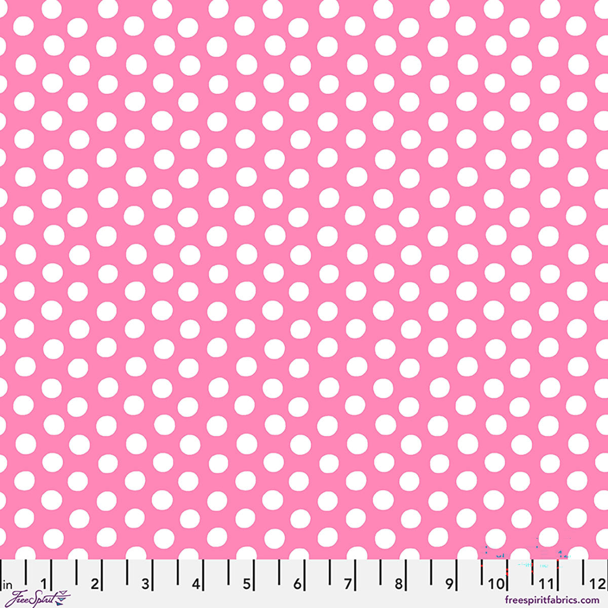 Fabric FreeSpirit Pink Spot Kaffe Fassett Collective August 2026 by the Quarter Yard PWGP070.PINK