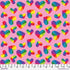 Fabric FreeSpirit Pink Love Everywhere Love Under the Stars by the Quarter Yard PWKT037.XPINK