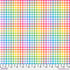 Fabric FreeSpirit White Rainbow Gingham Love Under the Stars by the Quarter Yard PWKT060.XWHITE