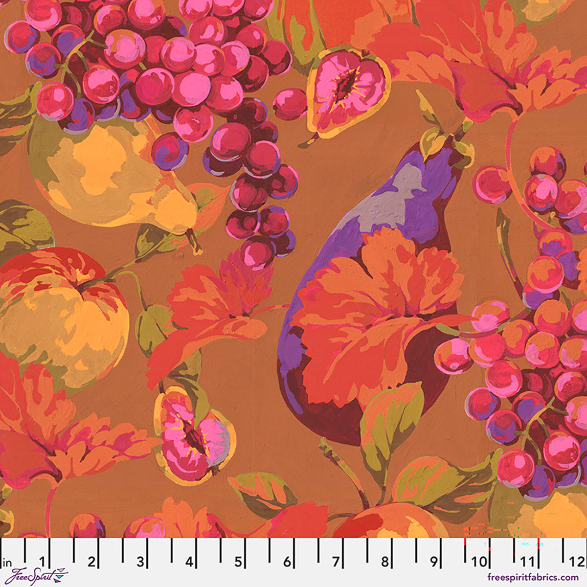 Fabric FreeSpirit Golden Harvest Golden Harvest by the Quarter Yard PWMN079.GOLDEN
