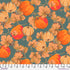 Fabric FreeSpirit Gold Pumpkins Golden Harvest by the Quarter Yard PWMN082.GOLD