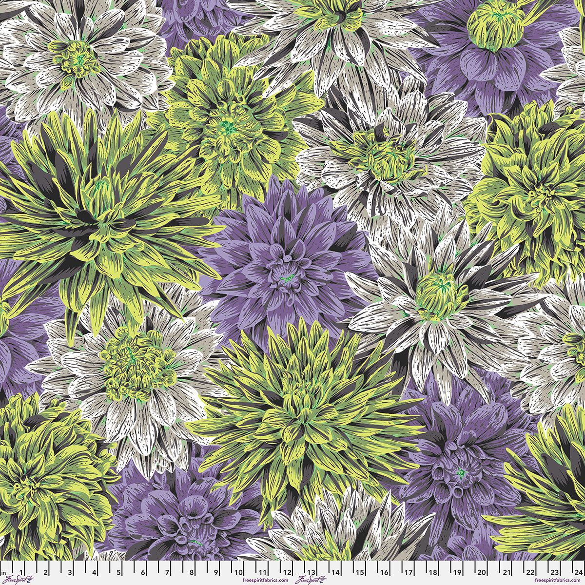 Fabric FreeSpirit Contrast Bursting Stripes Kaffe Fassett Collective August 2026 by the Quarter Yard PWPJ137.CONTRAST