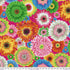 Fabric FreeSpirit Bright Gerbera Daisies Kaffe Fassett Collective August 2026 by the Quarter Yard PWPJ139.BRIGHT