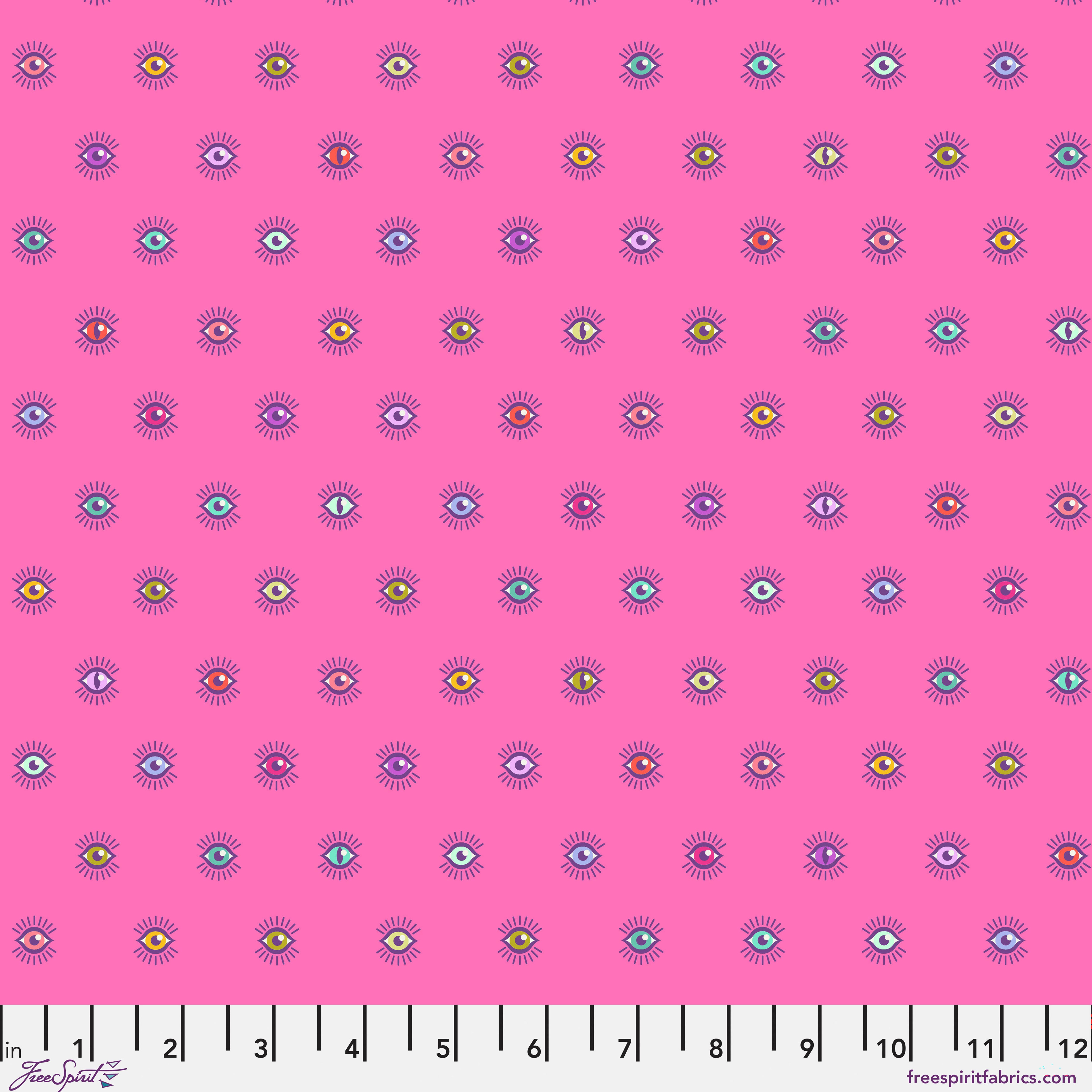 Fabric FreeSpirit Tula Pink Sugar Plum Visionary Legendary by the Quarter Yard PWTP287.SUGARPLUM