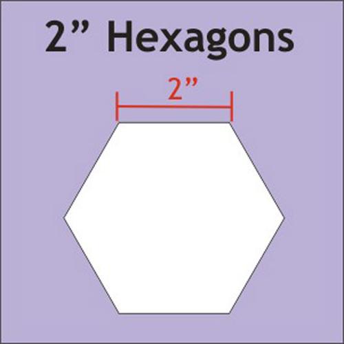 Paper Pieces Hexagon 2" Piecing Paper 150pc HEX200L