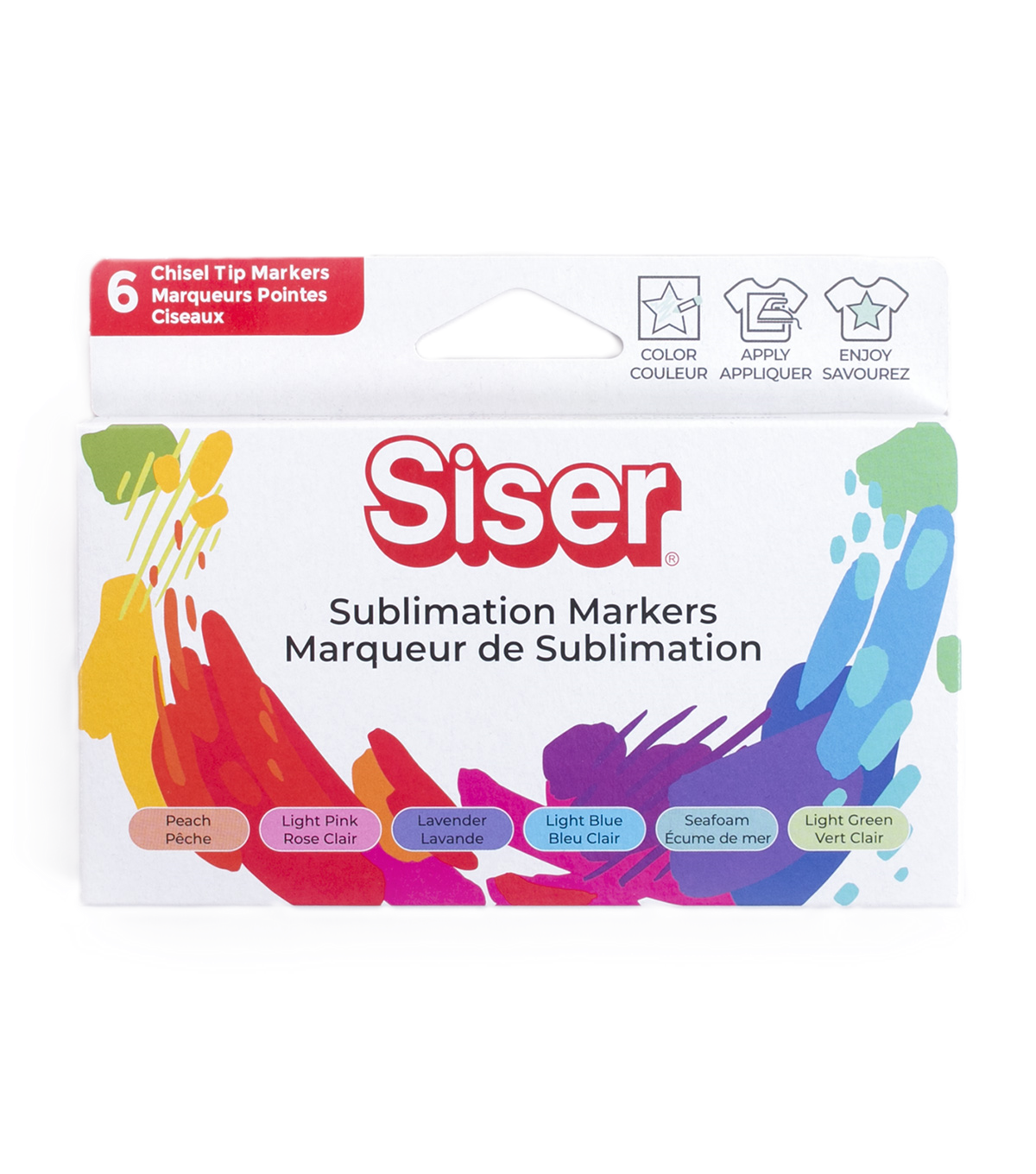 Siser 6pk Sublimation Markers