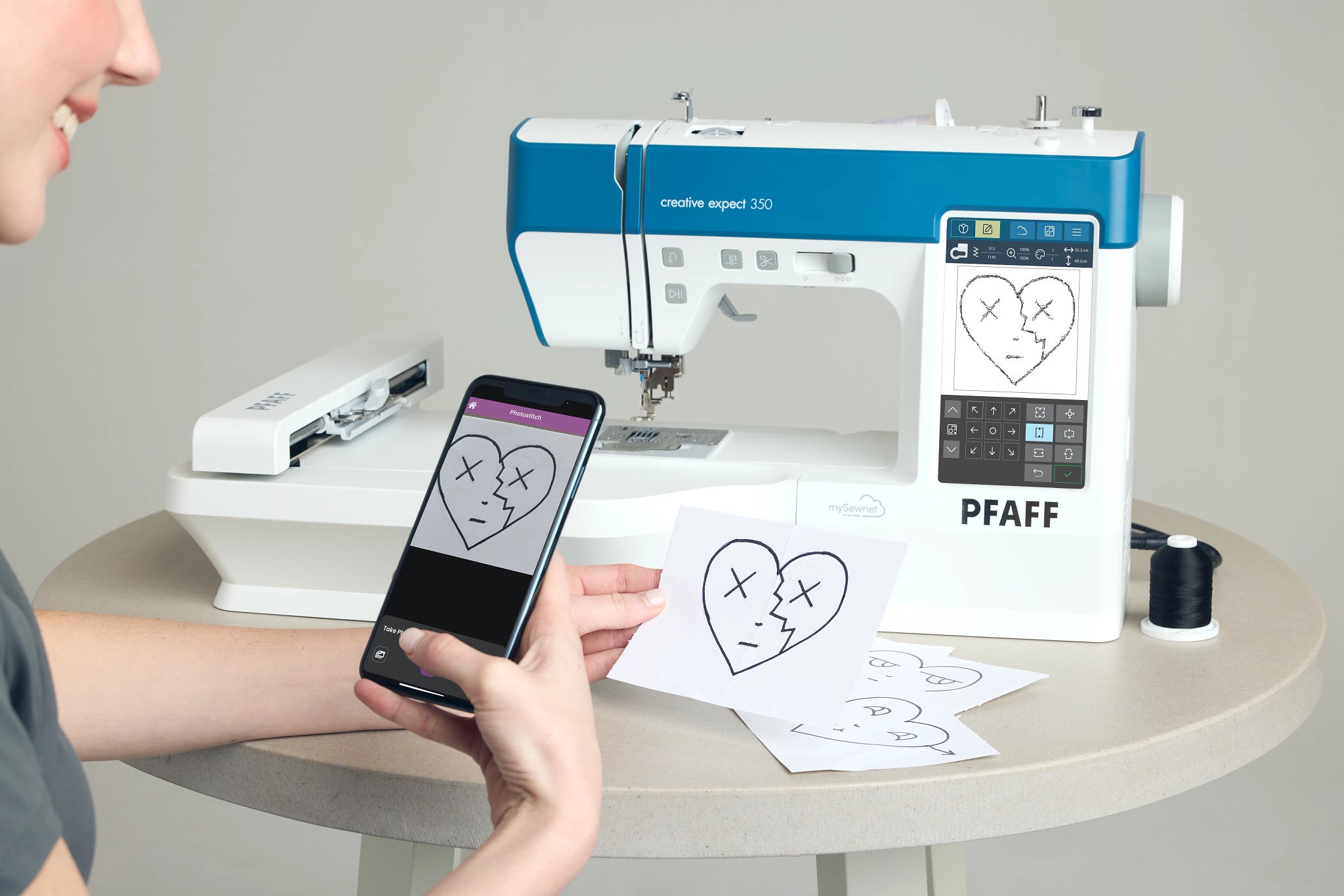 PFAFF Factory Refurbished creative expect 350 Sewing and Embroidery Machine