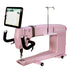 Handi Quilter Amara 20" Totally Eighties Limited Edition Pink Longarm Quilting Machine with Pro-Stitcher Premium and Free Laurastar Lift Steam Iron