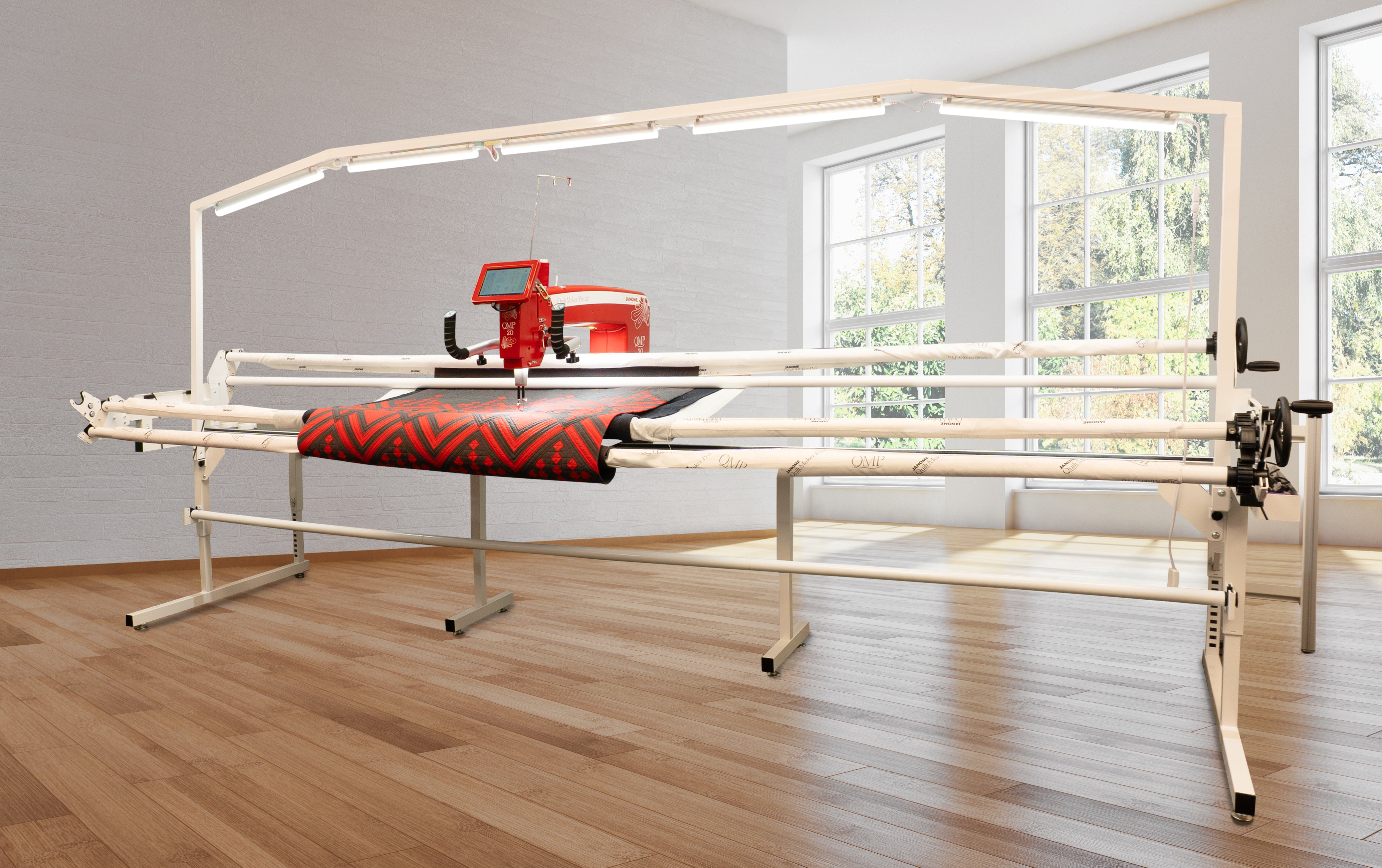 Janome Classic Red Quilt Maker Pro 20 Limited Edition Long Arm Quilting Machine