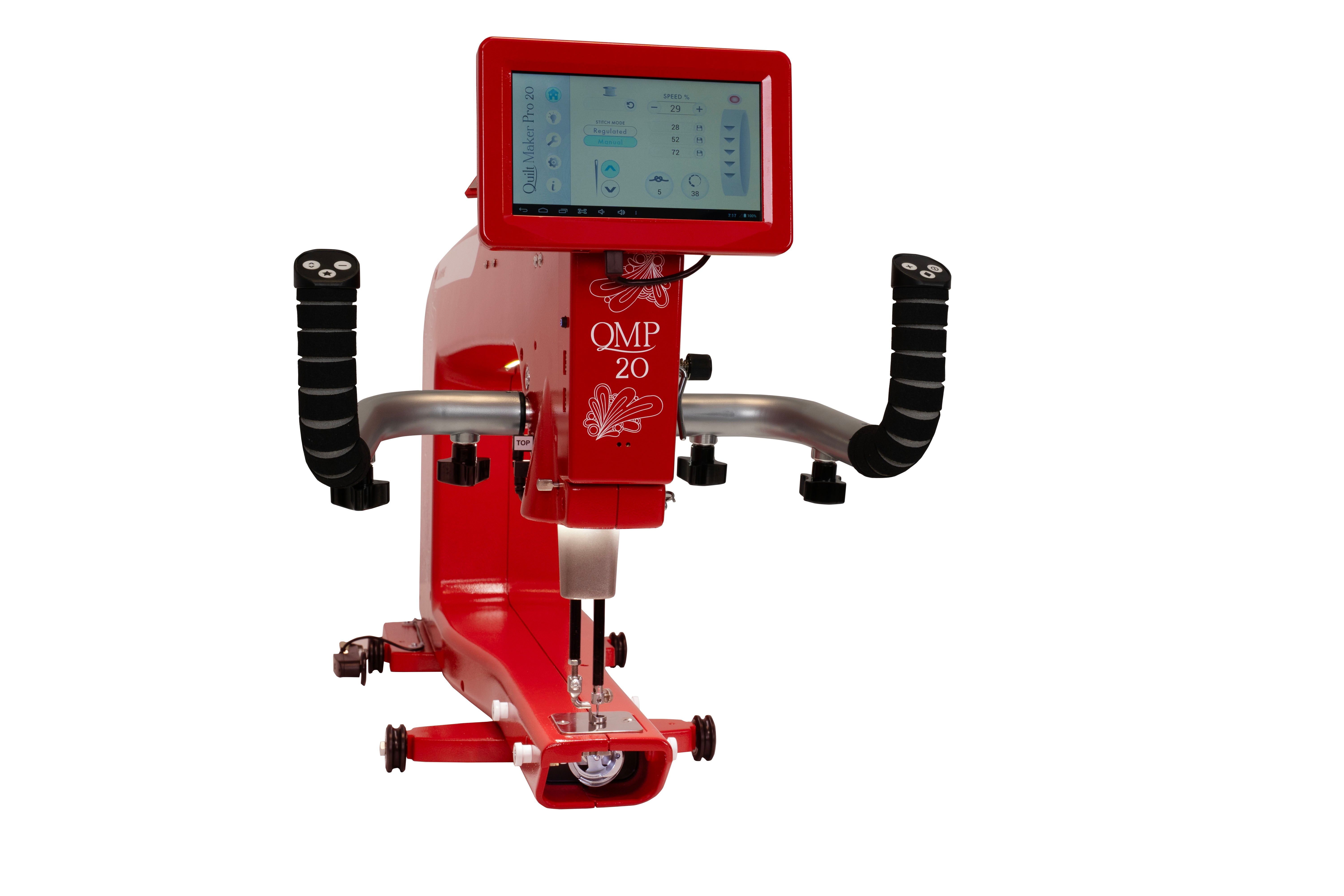 Janome Classic Red Quilt Maker Pro 20 Limited Edition Long Arm Quilting Machine