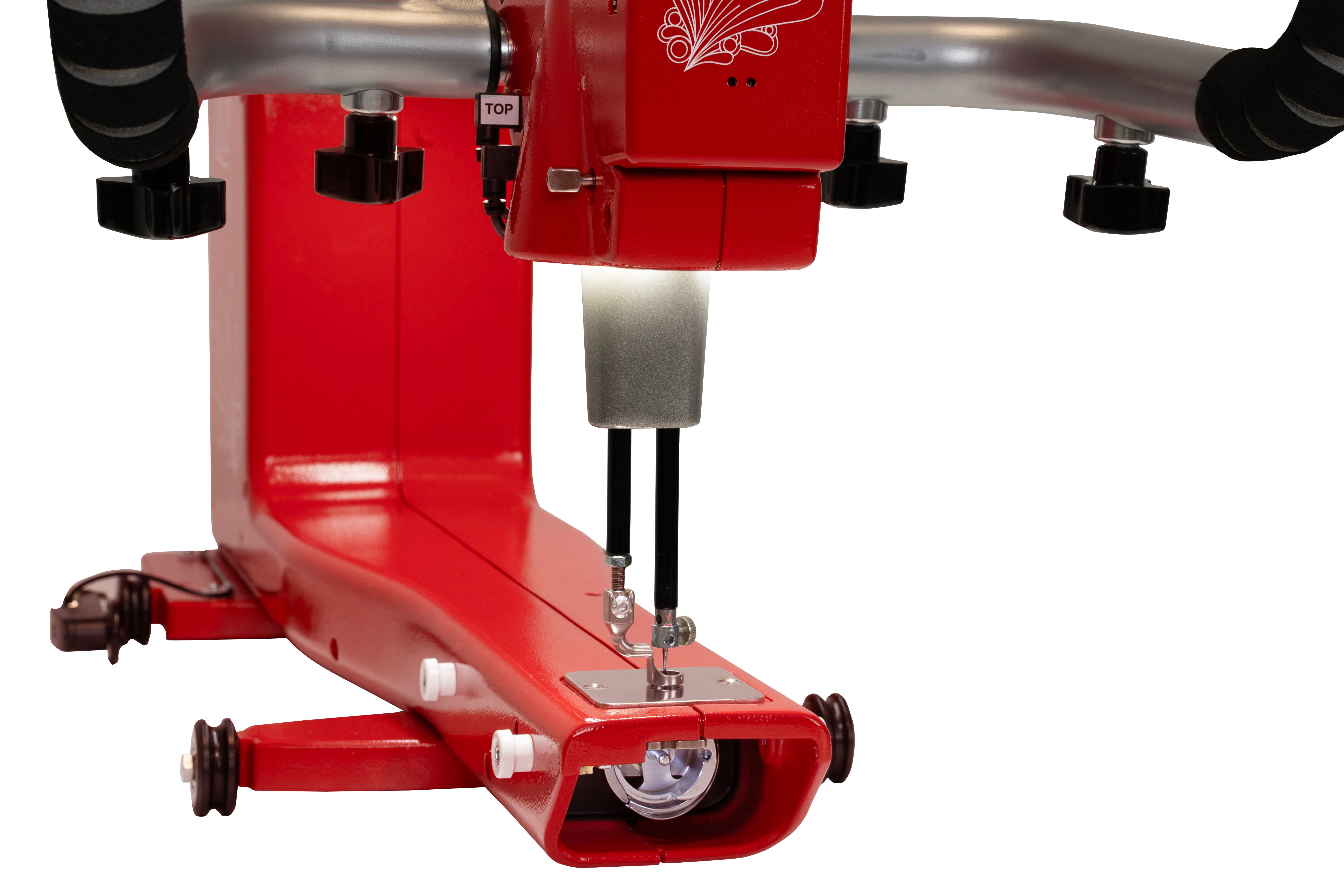 Janome Classic Red Quilt Maker Pro 20 Limited Edition Long Arm Quilting Machine