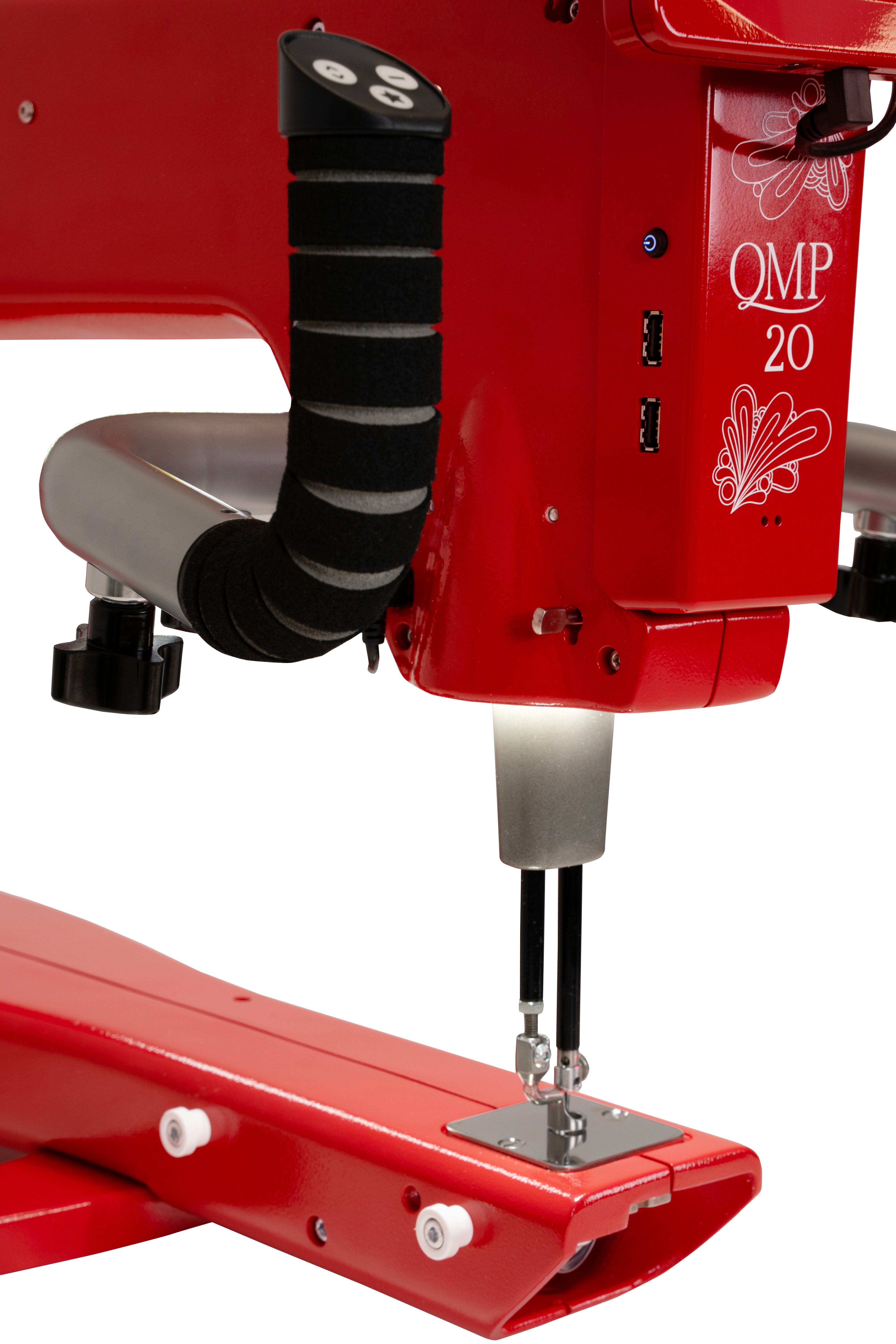 Janome Classic Red Quilt Maker Pro 20 Limited Edition Long Arm Quilting Machine