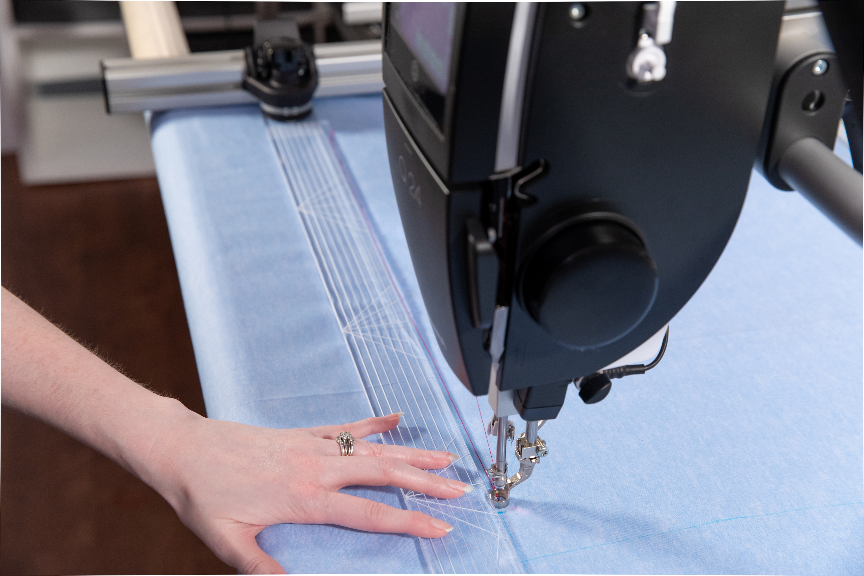 BERNINA Precision Ruler Guide PRO for Q Series PRO Frame