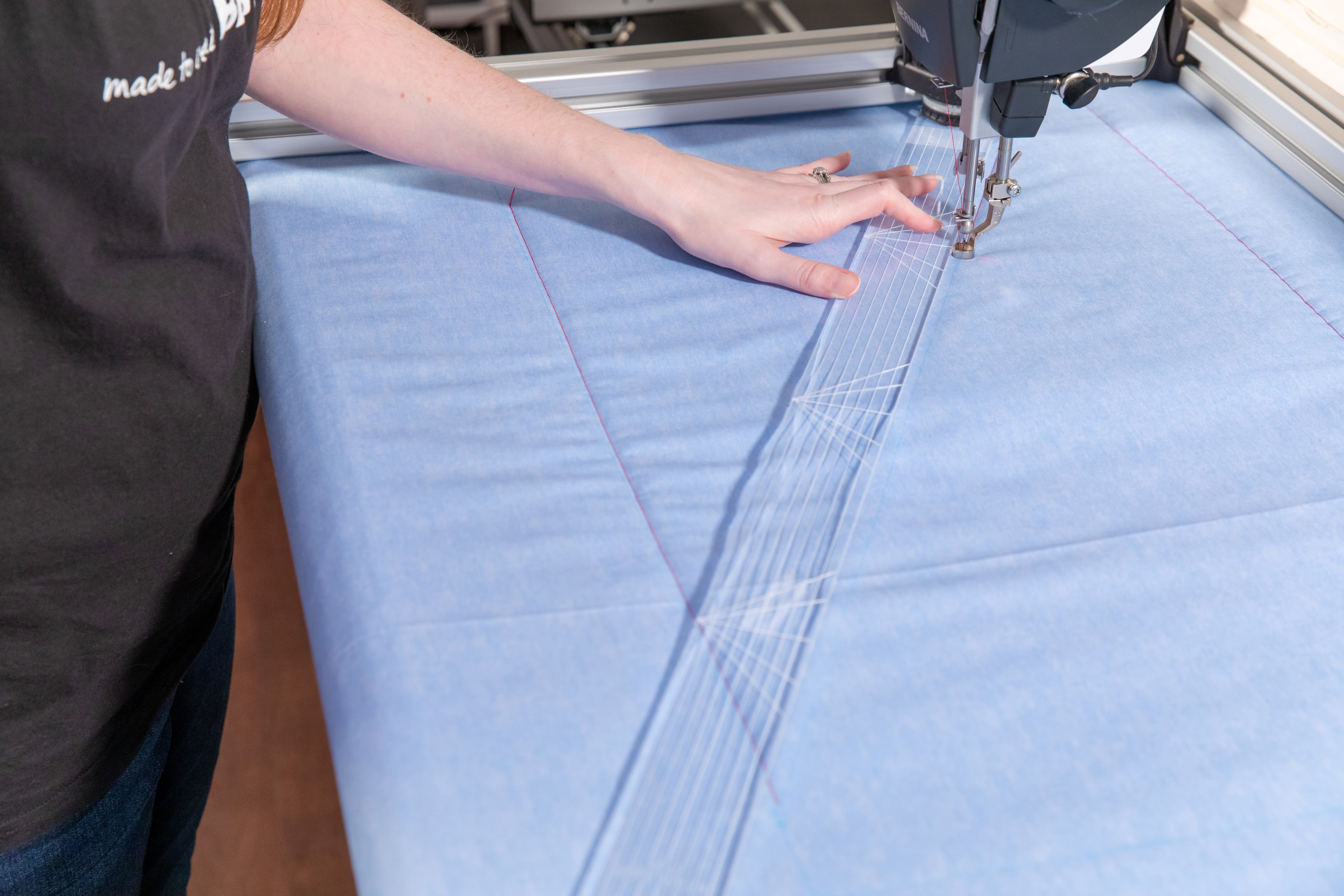 BERNINA Precision Ruler Guide PRO for Q Series PRO Frame