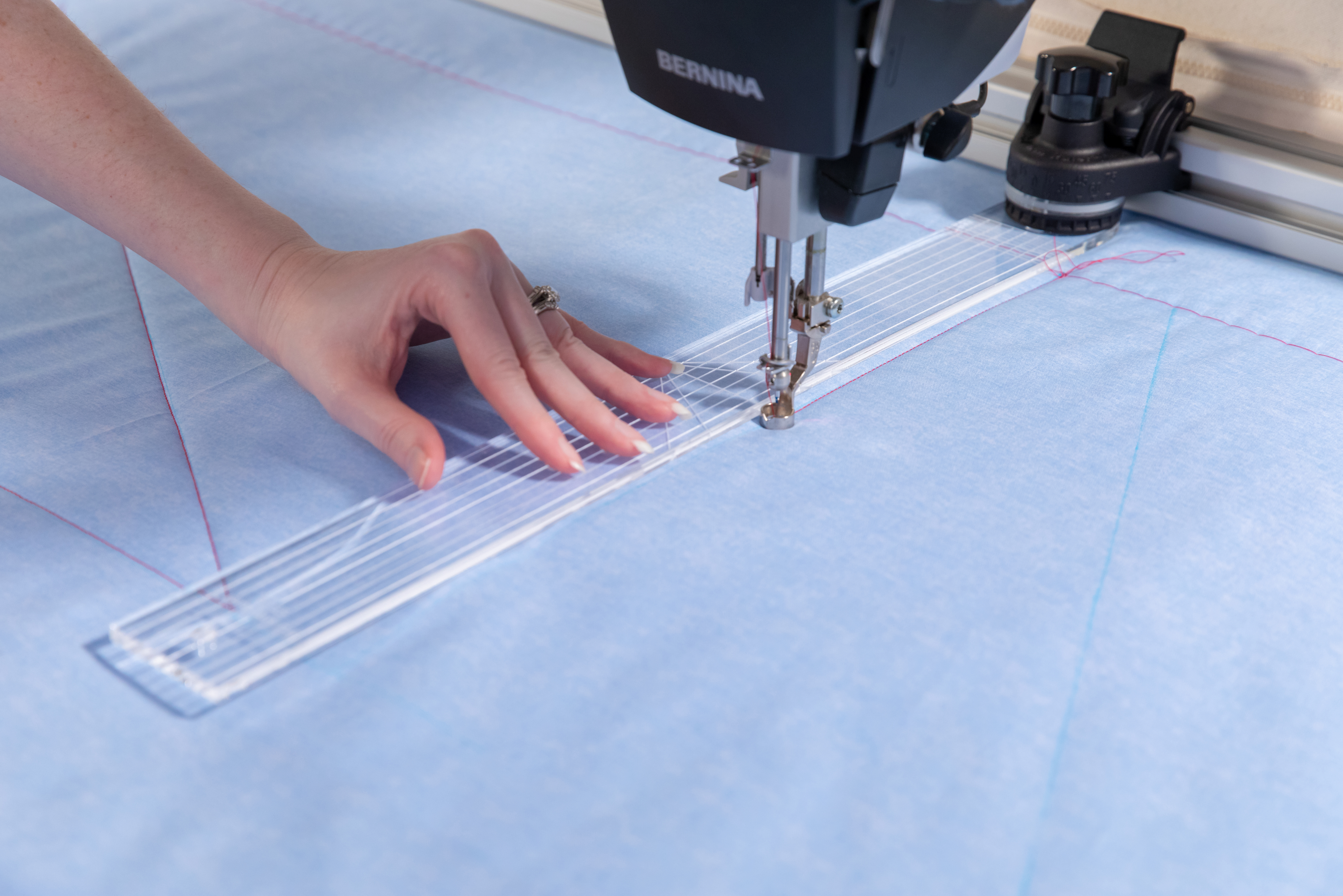 BERNINA Precision Ruler Guide PRO for Q Series PRO Frame