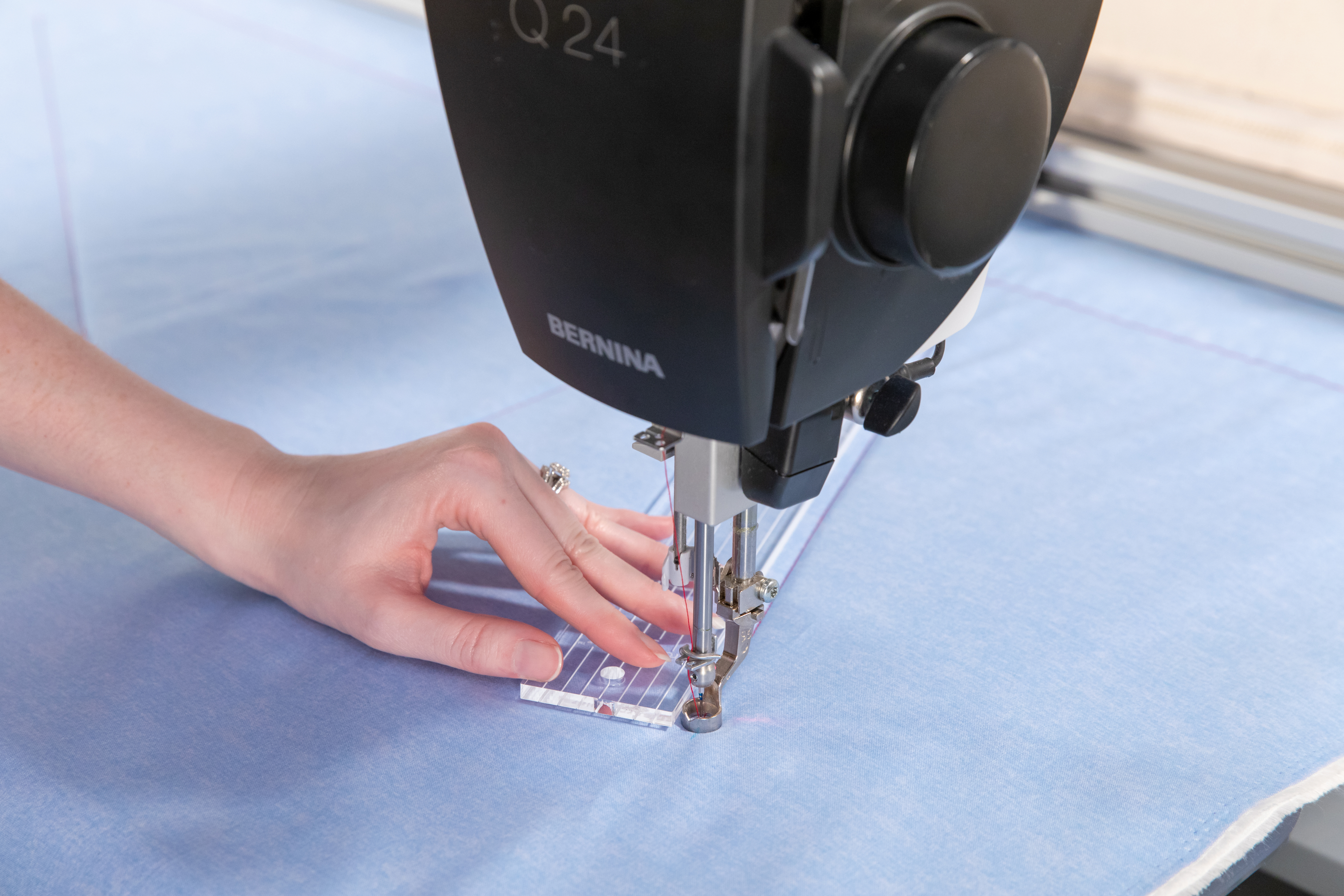 BERNINA Precision Ruler Guide PRO for Q Series PRO Frame