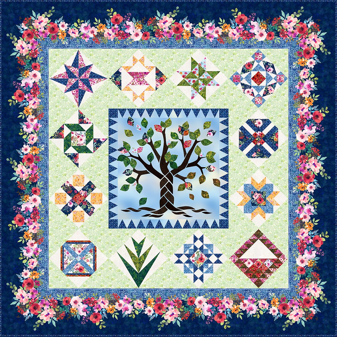 In The Beginning Fabrics Kathleen Winslow Gardner Women Who Bind Us Together Quilt Pattern Book 51595
