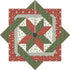Quiltscapes Star Weave Tree Skirt Pattern P278-STARWEAVE