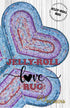 R.J. Designs Jelly Roll Love Rug Pattern RJD150