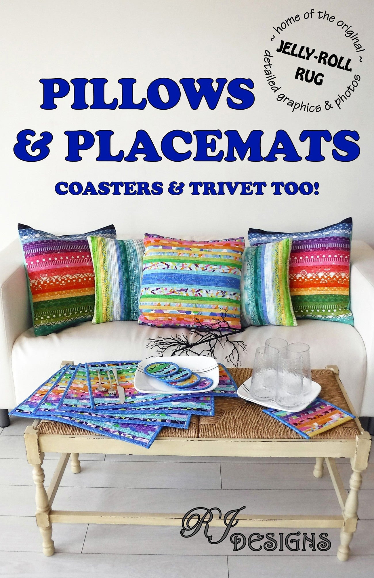 R.J. Designs Pillows & Placemats Pattern RJD200