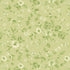 Fabric Marcus Green Viney Floral Buttercup & Blues by the Quarter Yard R022036D-GREEN