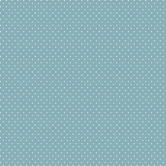 Fabric Marcus Blue Dots Buttercup & Blues by the Quarter Yard R022040D-BLUE