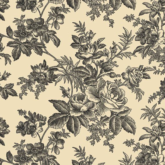 Fabric Marcus Tan Toile Modern Classics by the Quarter Yard R022115D-TAN