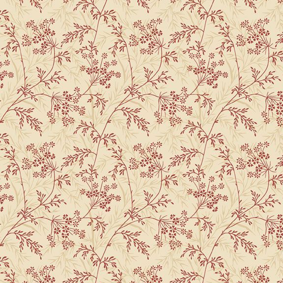 Fabric Marcus Red Garden Modern Classics by the Quarter Yard R022118D-RED