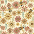 Fabric Marcus Cream Flowers & Bees Honeycomb Hollow by the Quarter Yard R792122D-CREAM