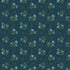Fabric Marcus Teal Tossed Floral Honeycomb Hollow by the Quarter Yard R792125D-TEAL