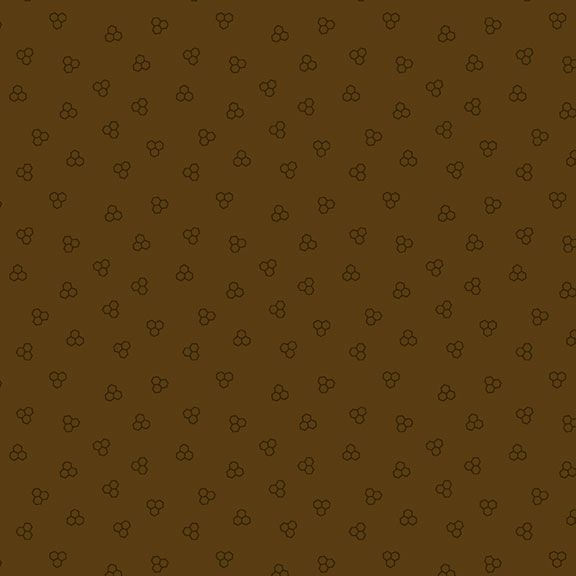 Fabric Marcus Brown Beehives Honeycomb Hollow by the Quarter Yard R792129D-BROWN