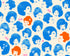 Fabric Ruby Star Society Blue Light Special Dottie's Friends Sparkle Mart by the Quarter Yard RS0120-12