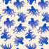 Fabric Ruby Star Society Blue Ribbon Mystery Food Ink Shop by the Quarter Yard RS2144-15