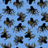Fabric Ruby Star Society Lindley Blue Mystery Food Metallic Ink Shop by the Quarter Yard RS2144-20M