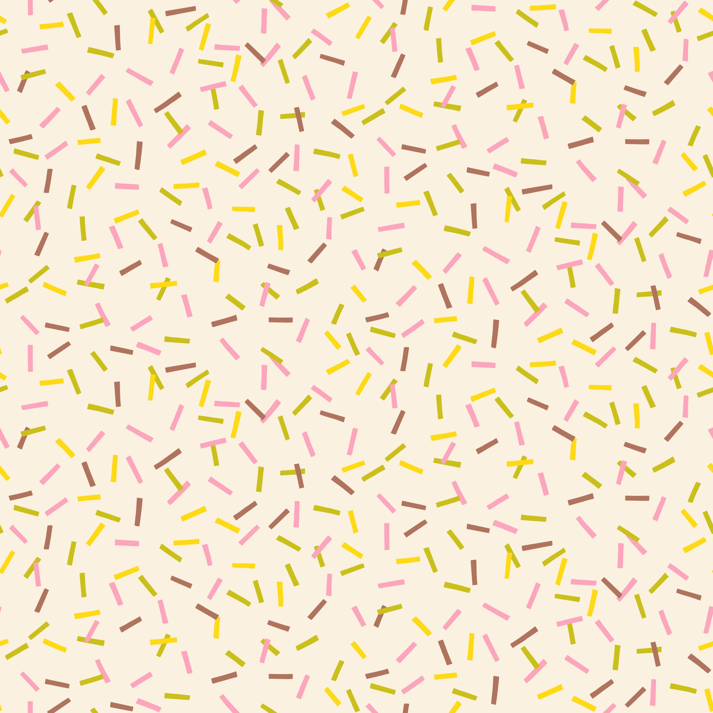 Fabric Ruby Star Society Natural Rainbow Sprinkles Sugar Cone 2 by the Quarter Yard RS3113-11