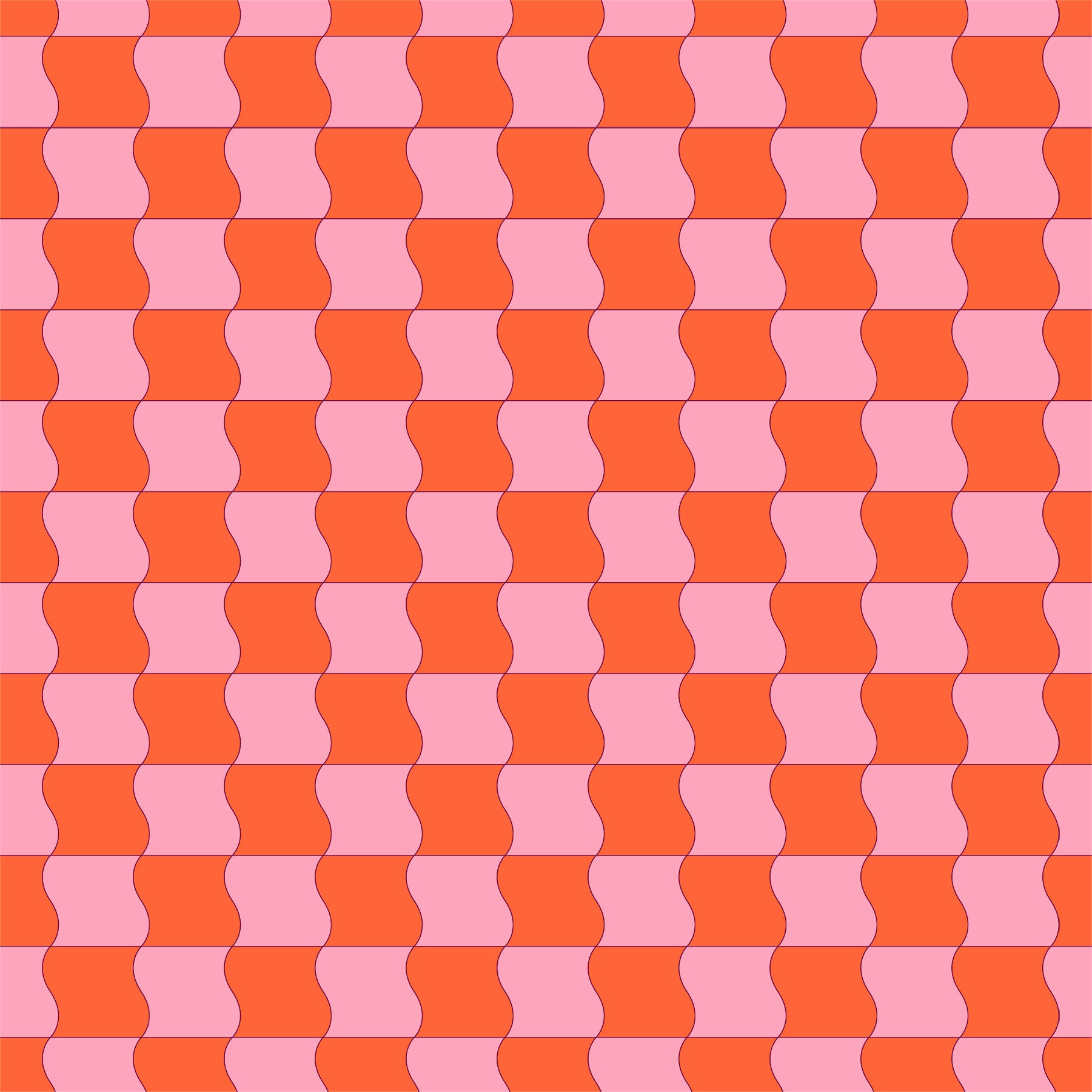 Fabric Ruby Star Society Florida Wavy Check Sugar Cone 2 by the Quarter Yard RS3114-13