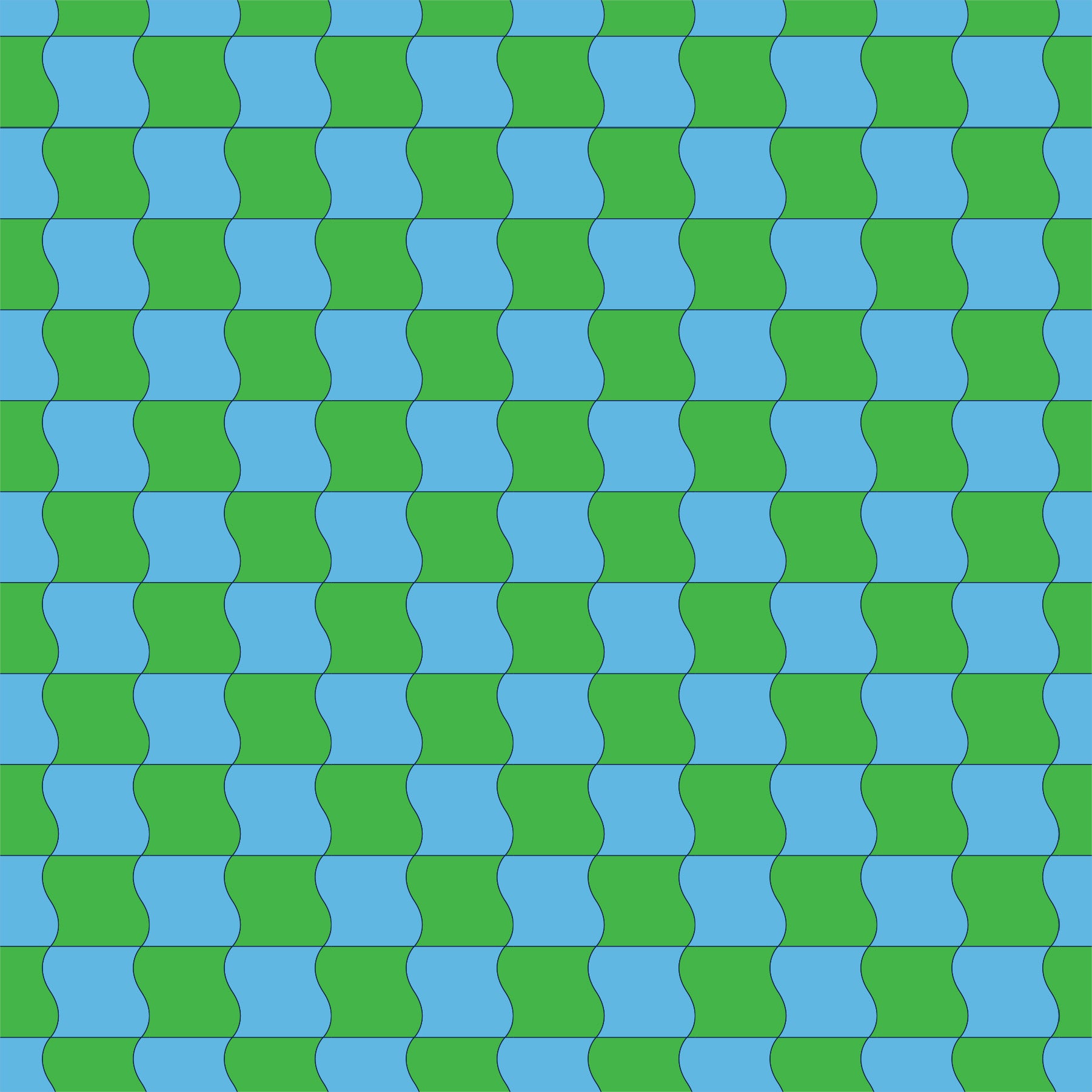Fabric Ruby Star Society Verdant Wavy Check Sugar Cone 2 by the Quarter Yard RS3114-14