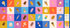 Fabric Ruby Star Society Multi Ice Cream Man Sugar Cone 2 Quilt Panel RS3116-11