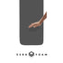 Gray ironing board cover with a hand touching it, branded 'Vera Foam'.