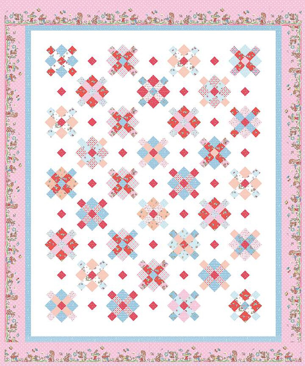 Riley Blake Designs Amy Smart Fraulein Quilt Pattern P123-FRAULEIN