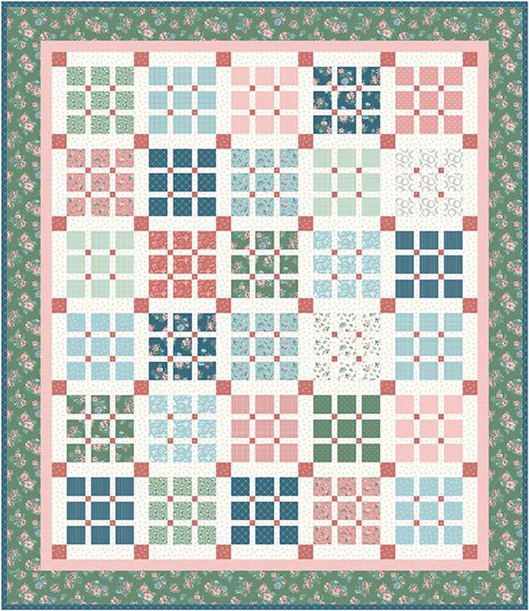 Riley Blake Designs Amy Smart Prep School Picnic Quilt Pattern P123-PREPSCHOOL