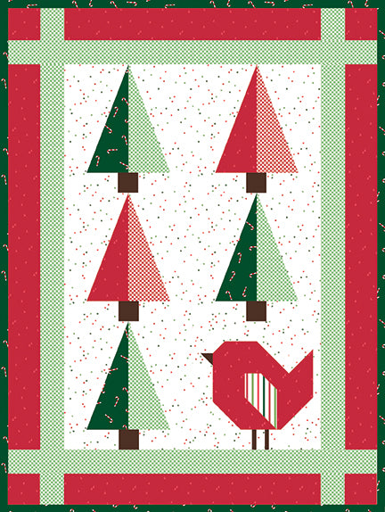 Riley Blake Designs Bluebird Patterns Perch & Pine Quilt Pattern P100-PERCHPINE