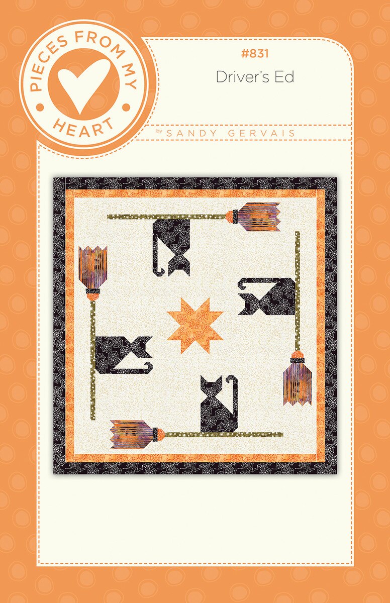 Riley Blake Designs Driver's Ed Quilt Pattern P157-DRIVERSED