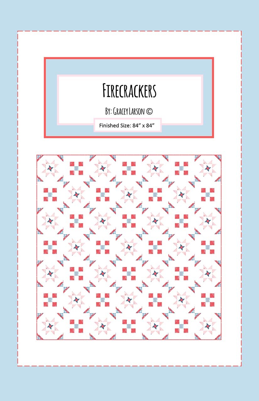 Riley Blake Designs Firecrackers Quilt Pattern P155-FIRECRACKERS