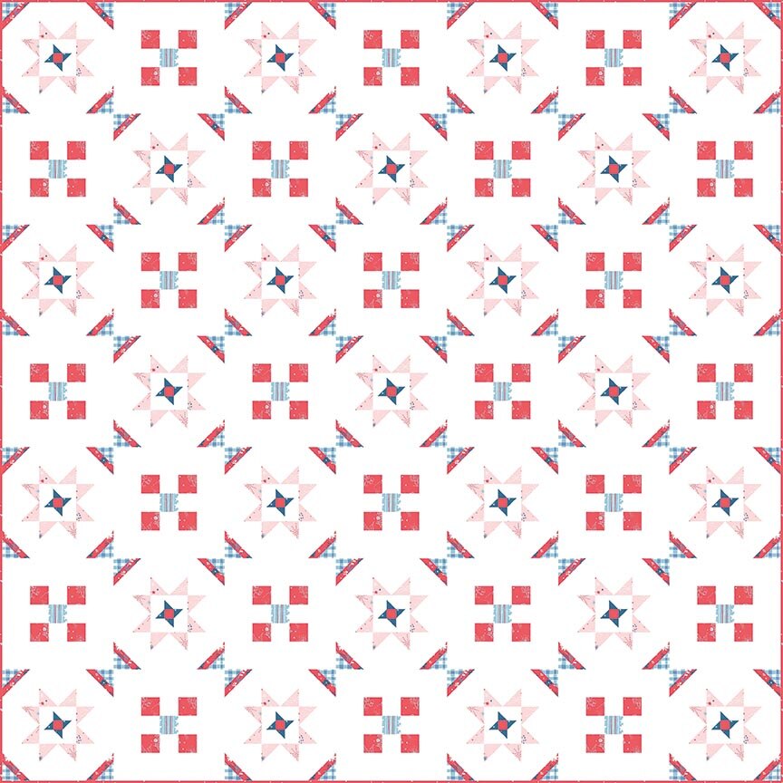 Riley Blake Designs Firecrackers Quilt Pattern P155-FIRECRACKERS