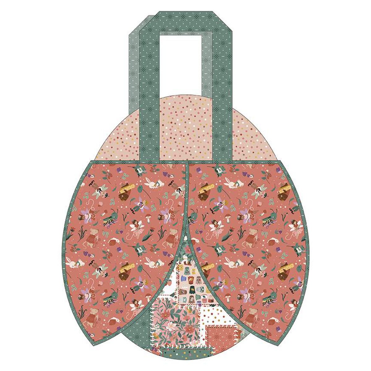 Riley Blake Designs Flutterbug Bag Pattern P177-FLUTTERBUGBAG