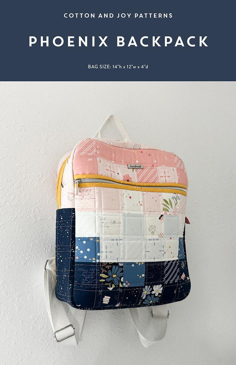 Riley Blake Designs Fran Gulick Phoenix Backpack Pattern P173-PHOENIX